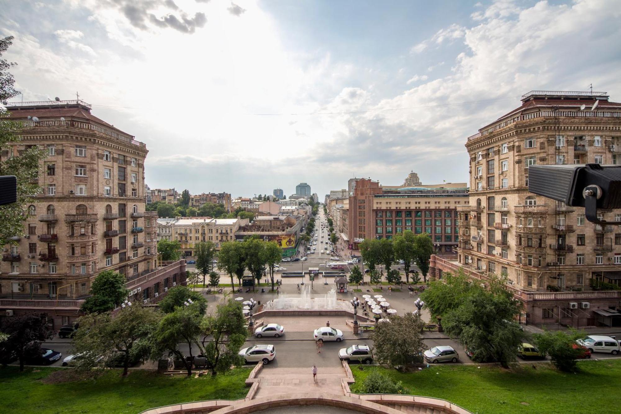 Central Apartments Kiev Dış mekan fotoğraf