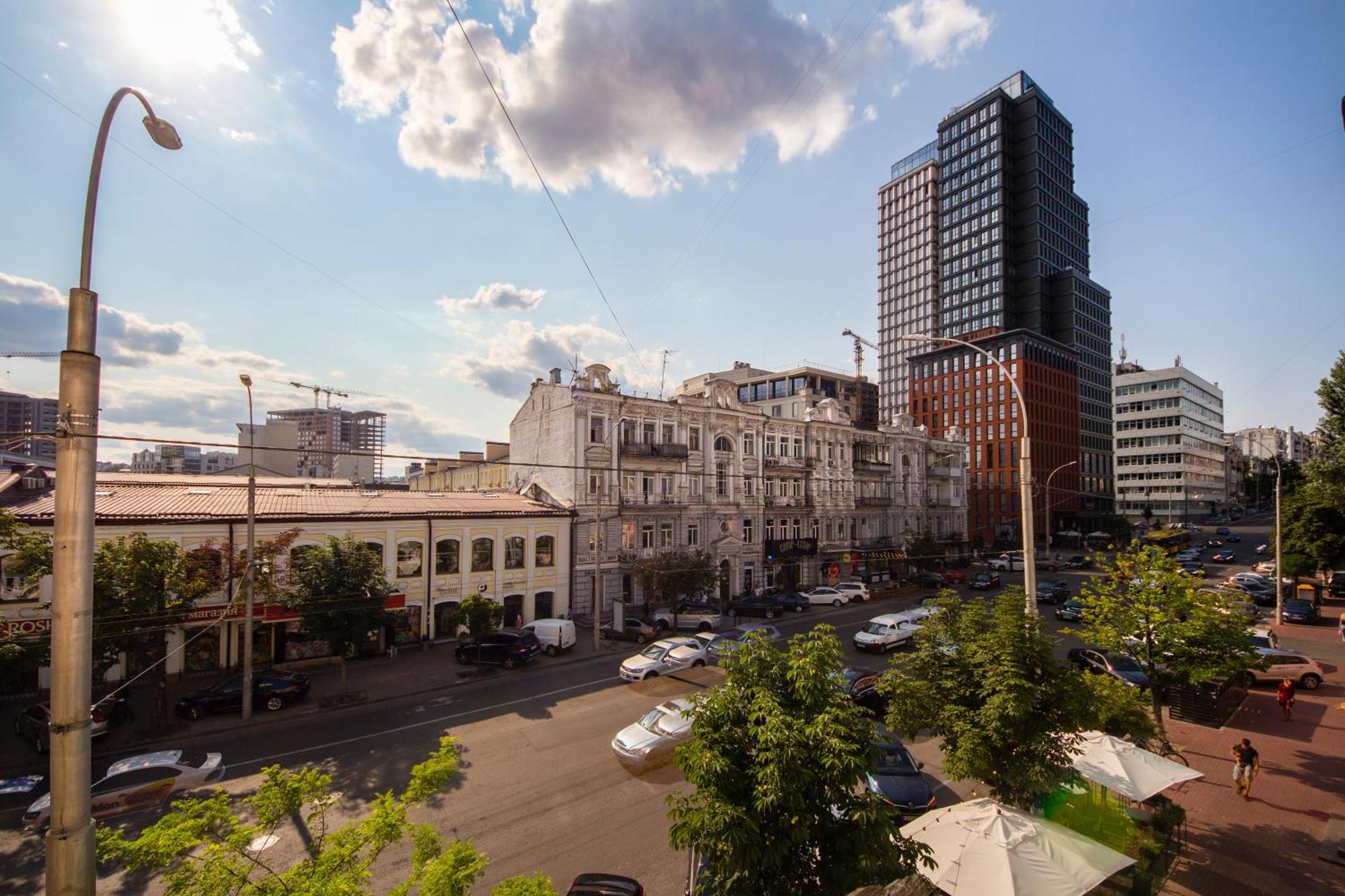 Central Apartments Kiev Dış mekan fotoğraf